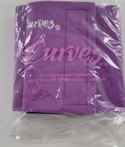 Curves Thigh Trimmer Purple Nylon/Neoprene ~~NEW in Package~~ - Picture 1 of 2