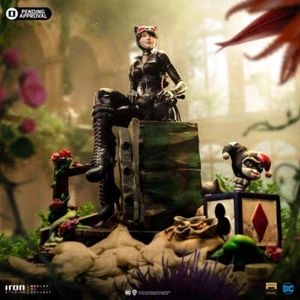 IRON STUDIOS DC Comics Gotham City Sirens Catwoman DELUXE 1/10 Scale Statue NEW - Picture 1 of 7