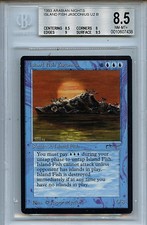 MTG Arabian Nights Island Fish Jasconius BGS 8.5 NM-MT+ Magic the Gathering 7438