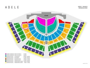 2 Platin Tickets BLOCK B Adele Munich 03.08.24/ Nebeneinander - Bild 1 von 4
