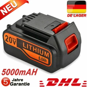 NUEVO para batería BLACK+DECKER 18V 5,0 Ah litio BL2018 BL1318 BL4018 BL1518 LBXR20 - Imagen 1 de 11