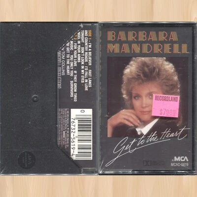 BARBARA MANDRELL Get to the Heart CASSETTE TAPE 0123 - Image 1 of 2