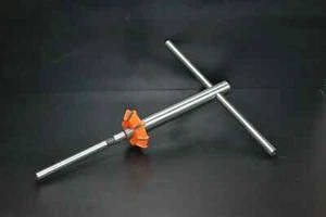 HARTMETALLBESTÜCKTER VENTILSITZFRÄSER 2,02" 45 Grad + DORN + FÜHRUNGSSCHAFT 3... - Bild 1 von 4