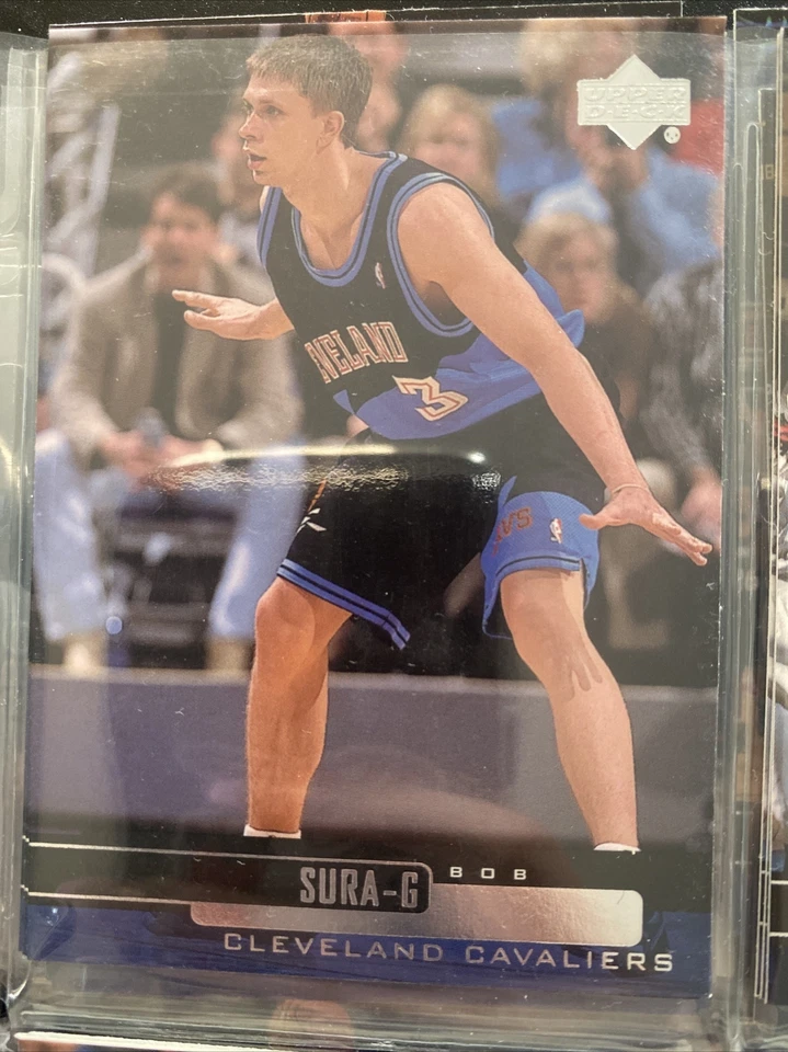 Tarjeta de baloncesto 1999-00 Upper Deck Cleveland Cavaliers #24 Bob Sura Foto 1 de 2