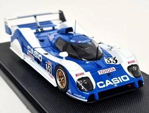 Ebbro 1/43 Toyota TS010 Casio 1992 + motore #33 modellino pressofuso auto da corsa - Foto 1 di 11