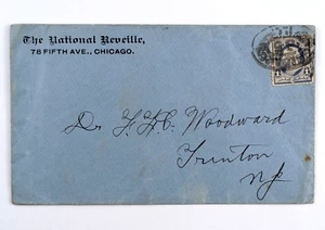 Periódico Antiguo Cubierta Postal The National Reveille Sons Of Union Veterans - Imagen 1 de 3