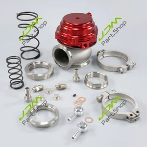 RED Water Cold MVR 44mm V-Band Flanges Turbocharger External Wastegate 14PSI - Picture 1 of 10