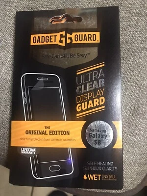 Gadget Guard HD FILM Screen Protector for Samsung Galaxy S8 Original Edition New - Image 1 of 3