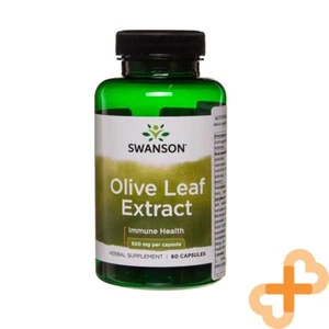 Swanson Olive Blatt Extrakt 500mg 60 Kapseln Immune Gesundheit Kräuter Ergänzung - Bild 1 von 24