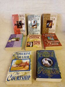 Lot de 8 livres Sherbrooke Brides Series par Catherine Coulter