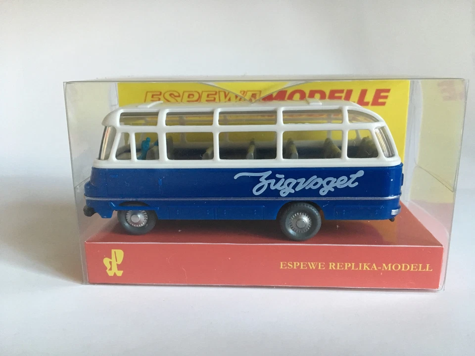 Busch 95706 ESPEWE: Robur LO 2500, Zugvogel blau, Auto Modell 1:87 (H0) - Bild 1 von 1