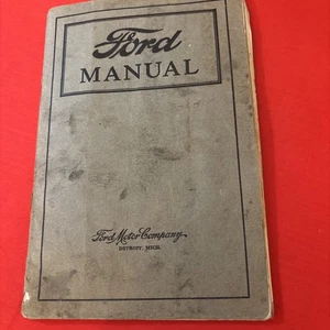 1926 FORD MODEL T OWNERS MANUAL, ORIGINAL, NOT A REPRINT--LOOSE BINDING. - Picture 1 of 4