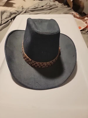 Sombrero de vaquero de mezclilla Sears vintage de Chevy de los años 70-80 Foto 1 de 4