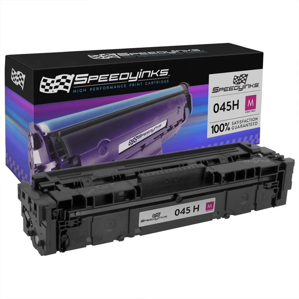 Toner compatível de substituição para Canon 045H 1244C001 alto rendimento (Magenta) - Imagem 1 de 4