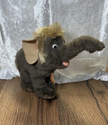 1968 Steiff Peluche Disney Libro de la Selva "Bebé Hathi" Elefante con Etiqueta Sin Botón para la Oreja Foto 1 de 4