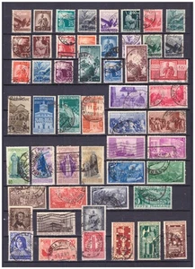 Lotto 83 FRANCOBOLLI Italia Repubblica 1946-1950 Come da Foto QD1730 - Picture 1 of 2