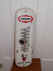 Vintage Agway Drink Milk Thermometer - Picture 1 of 6