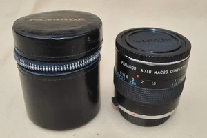 PANAGOR Auto Macro Converter Olympus OLM Mount + Case + GUARANTEE + FREE POSTAGE - Picture 1 of 4