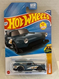 Nuevo en paquete 2025 Hot Wheels Mainline Gone Mad 244/250 vagones grises 4/5 - Imagen 1 de 4