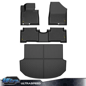 Floor Mats & Cargo Mat TPE Protection Floor Liner Fit For 13-18 Hyundai Santa Fe - Picture 1 of 12