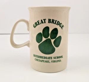 Vintage Great Bridge Mittelschule Kaffeebecher Tasse Chesapeake VA - Bild 1 von 6