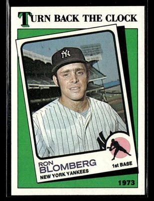 1988 Topps Ron Blomberg #663 - Image 1 of 2