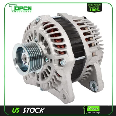 Alternator For Nissan Versa L4 1.6 2009 2010 2011 120A 12V CW 11344 A2TJ0291 - Image 1 of 4