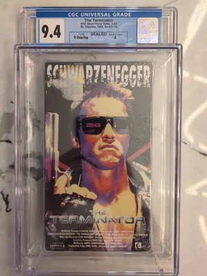 The Terminator (VHS, 1991) Graded 9.4 A, Rare  Nova Home Video - Image 1 of 3