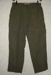 Cabela's Pantalones Exterior Convertibles Hombres Talla 14 Regular Oliva Caqui Senderismo - Imagen 1 de 12