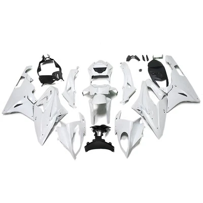 Kit de carenado blanco para BMW S1000RR 2015 2016 15 16 carrocería de inyección de plástico ABS Foto 1 de 4