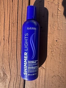 New CLAIROL (Blue) Shimmer Lights Shampoo 8 oz. (Blonde & Silver) - Picture 1 of 2