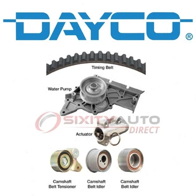 Dayco Timing Belt Kit with Water Pump for 2002-2005 Audi A4 3.0L V6 - Engine bh Foto 1 de 4