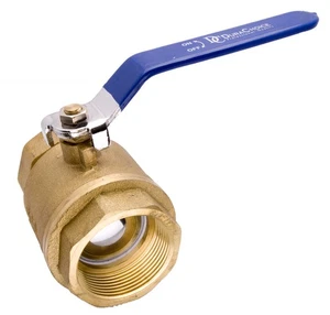 2-1/2" Messing Kugelhahn - voller Anschluss 600WOG - Bild 1 von 4