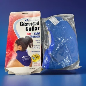 CC102B Elasto-Gel Cervical Collar Hot or Cold Wrap - Relief Minor Muscle Aches - Picture 1 of 2