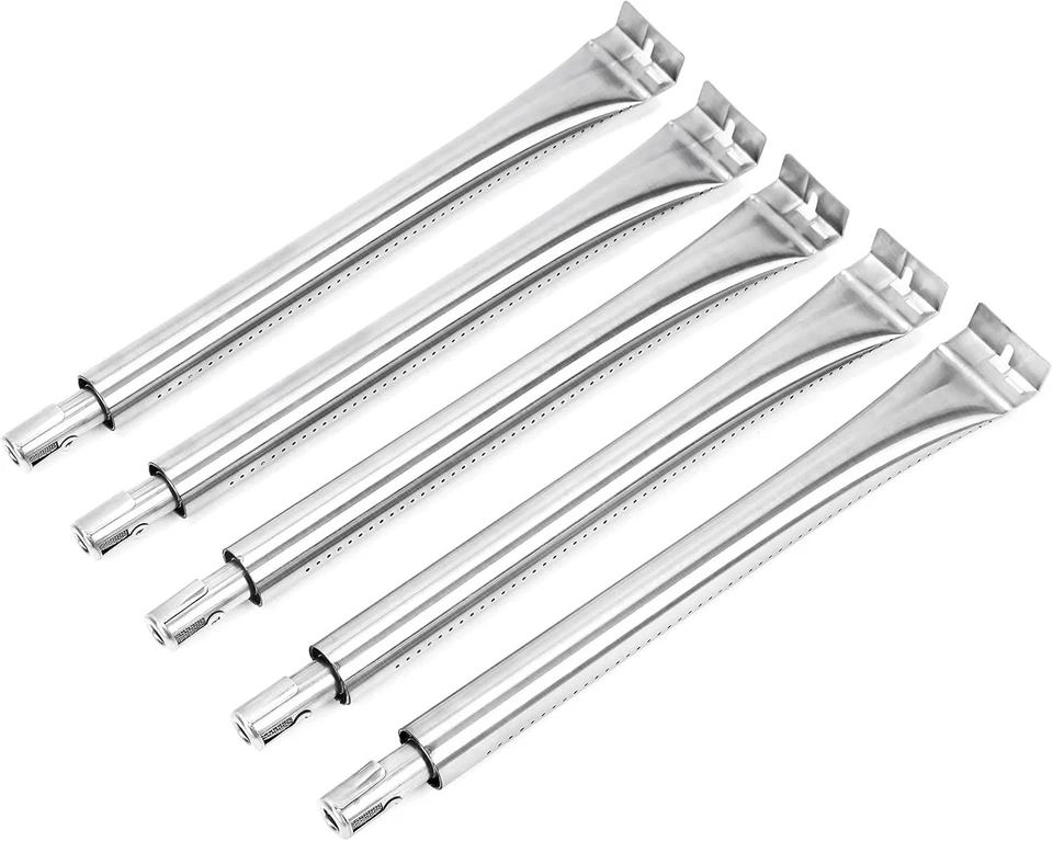 Denmay 18631 Edelstahl Brennerrohr für BroilKing Baron Modelle, 5er Set