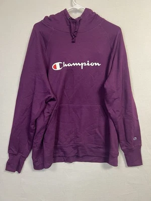 Sudadera con capucha púrpura Champion talla 2XL Foto 1 de 4