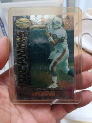 1995 Bowman's Best - Dan Marino #47 Refractor Dolphins HOF QUASE PERFEITO+ - Imagem 1 de 2