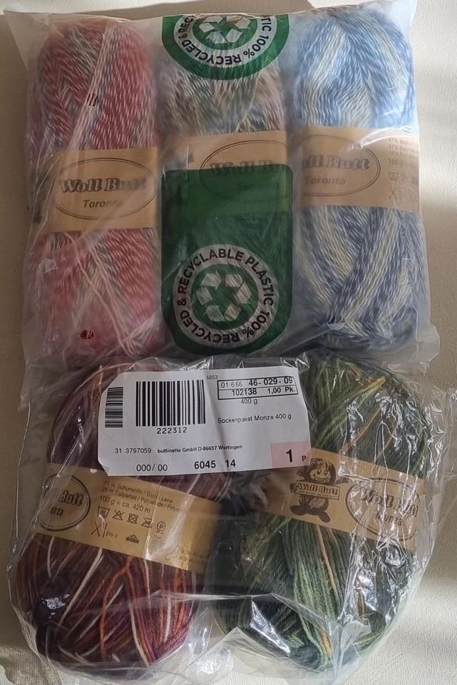 wolle konvolut paket Wollbutt  - Bild 1 von 1