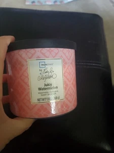 Juicy Watermelon Scented 13 oz Mainstay 3 Wick Candle NEW♡♡ - Picture 1 of 3
