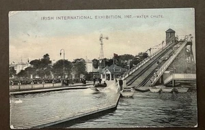 Ireland Irish International Exposition 1907 View of Water Chute Amusement Ride - Picture 1 of 2