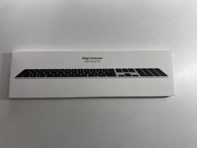 Apple Magic Keyboard mit Touch ID und Ziffernblock (Englisch) QWERTY USB C NEU - Bild 1 von 4
