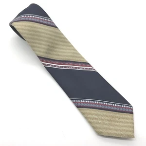 Lilly Dache Silk Neck Tie mens Stripes 56" Long 3" Wide  - Picture 1 of 5