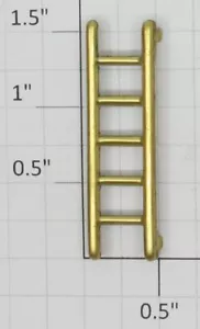 Lionel 816-3 262 pequeña escalera de latón (1) - Imagen 1 de 1