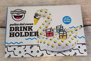 Aufblasbarer Pool Floßschlauch NEU Big Mouth Giant 4 FT White Swan - Bild 1 von 2