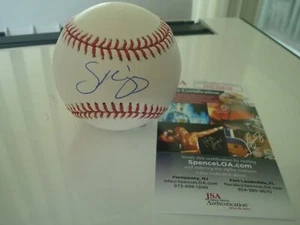 PHILADELPHIA PHILLIES SCOTT KINGERY SIGNED ROLMB BALL w JSA CERTIFICATION - Picture 1 of 2