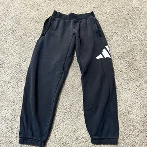 Adidas Original Essentials Trainingshose Cinch Waist Sweatpants Jogginghose S schwarz - Bild 1 von 13