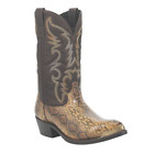Laredo Men's Monty Brown Leather-Like Top 68068 Boot (Brown,8EW)
