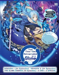 That Time I got Reincarnated as a Slime SEASON 1-3+5OVA+3MOVIE DVD All Region - Picture 1 of 2