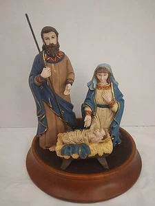 MIDWEST of CANNON FALLS Christmas HOLY FAMILY Jesus JOSEPH Mary NATIVITY Damaged - Picture 1 of 5