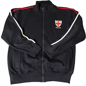 England Fußballnationalmannschaft Jacke Herren XL schwarz bestickt Dolmen Kleidung - Bild 1 von 7